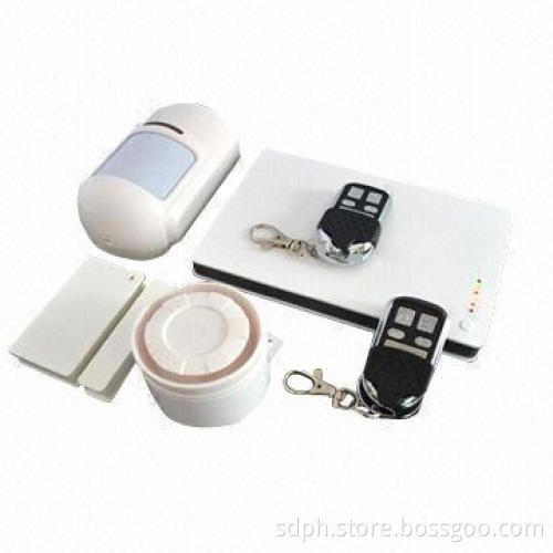 2014 Popular Wireless GSM Home Security Alarm System with GSM Quad Band and iOS Remote Control
